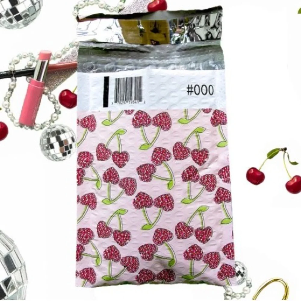 Disco Cherry Poly Bubble Mailer 4.25